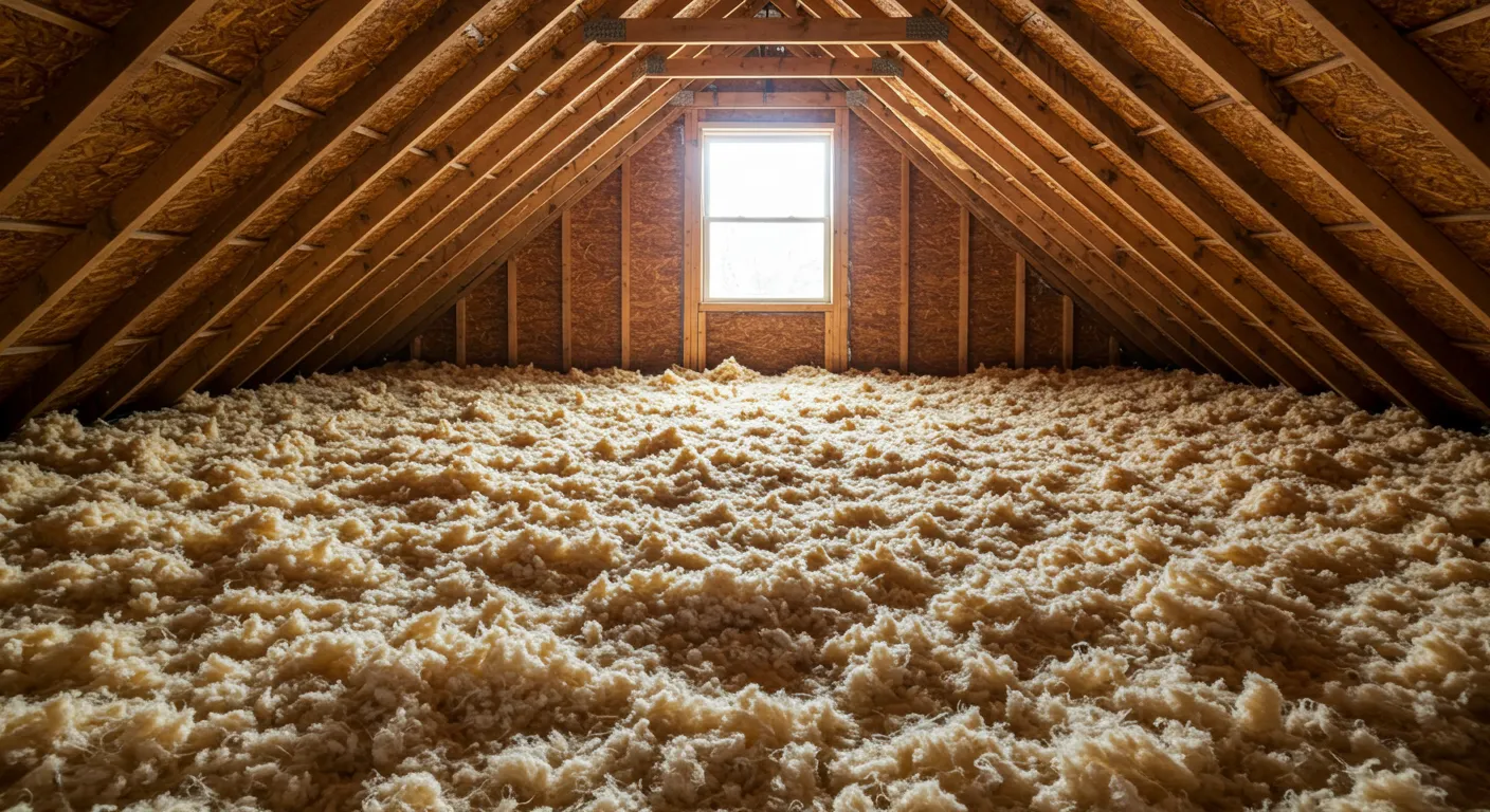 Blown In Attic Insulation